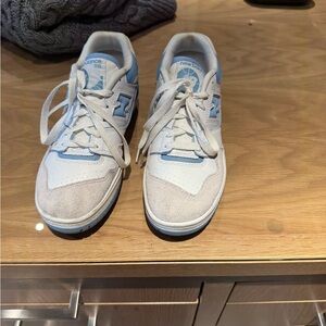 New Balance Women's Sneakers in White and Blue